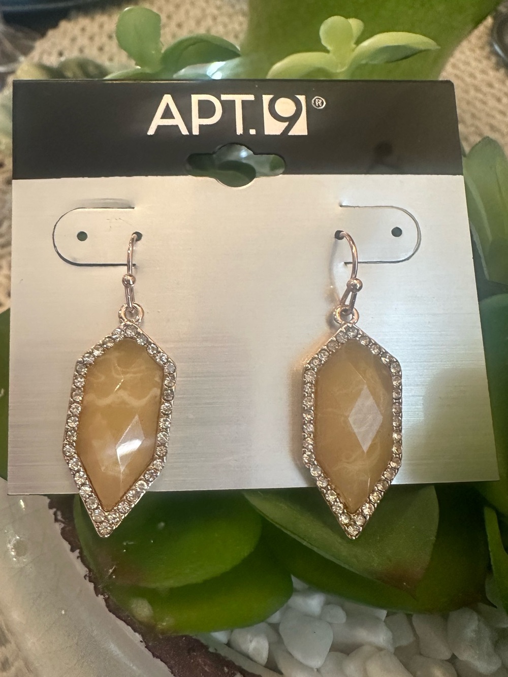 Apt. 9 Marquise-Cut Drop Earrings NWOT